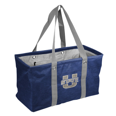 Utah State Crosshatch Picnic Caddy - Logo Brands