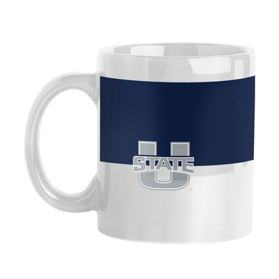 Utah State 11oz Colorblock Sublimated Mug