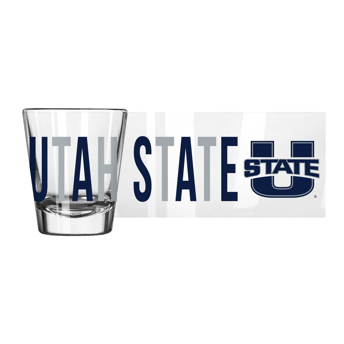 Utah State 2oz Overtime Shot Glass