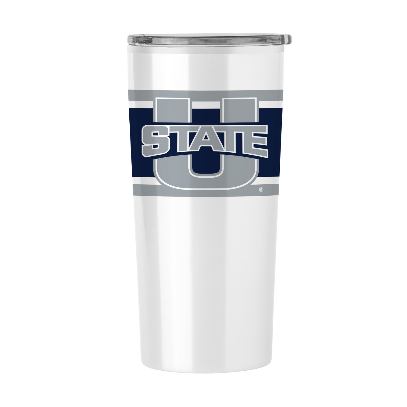 Utah State 20oz Stripe Fusion Tumbler