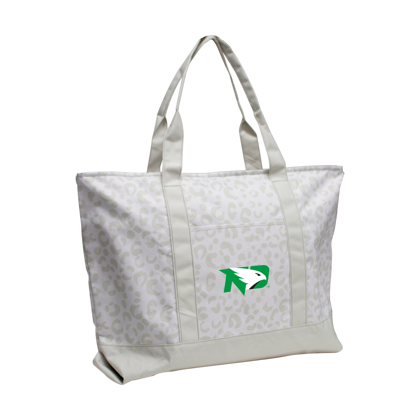 North Dakota Leopard Pattern Tote