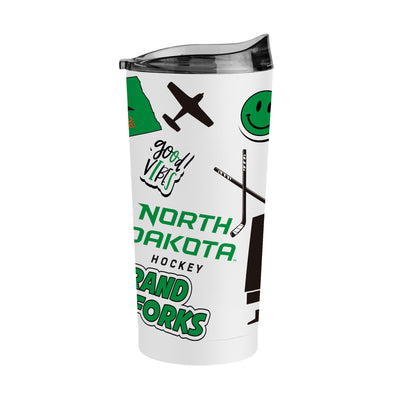 North Dakota Hockey 20oz Native Powder Coat Tumbler