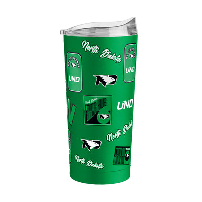 North Dakota 20oz Dreamweave Powder Coat Tumbler