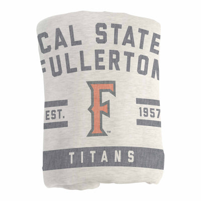 California State Fullerton Sublimated Sweatshirt Blanket