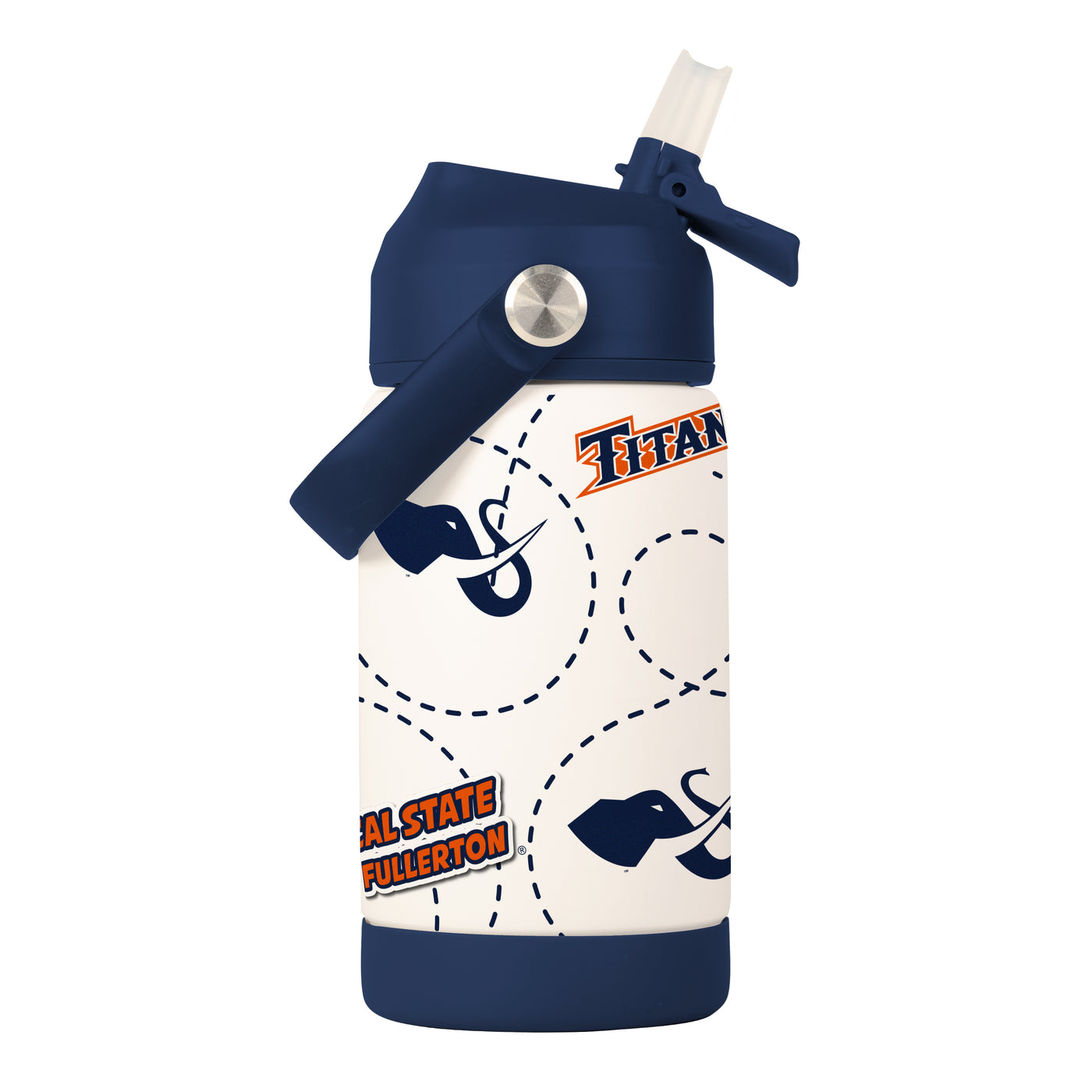 Cal State Fullerton 12oz Mascot SS Kids Bottle