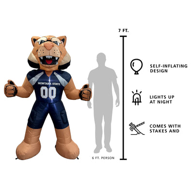 Montana State Yard Inflatable Mascot