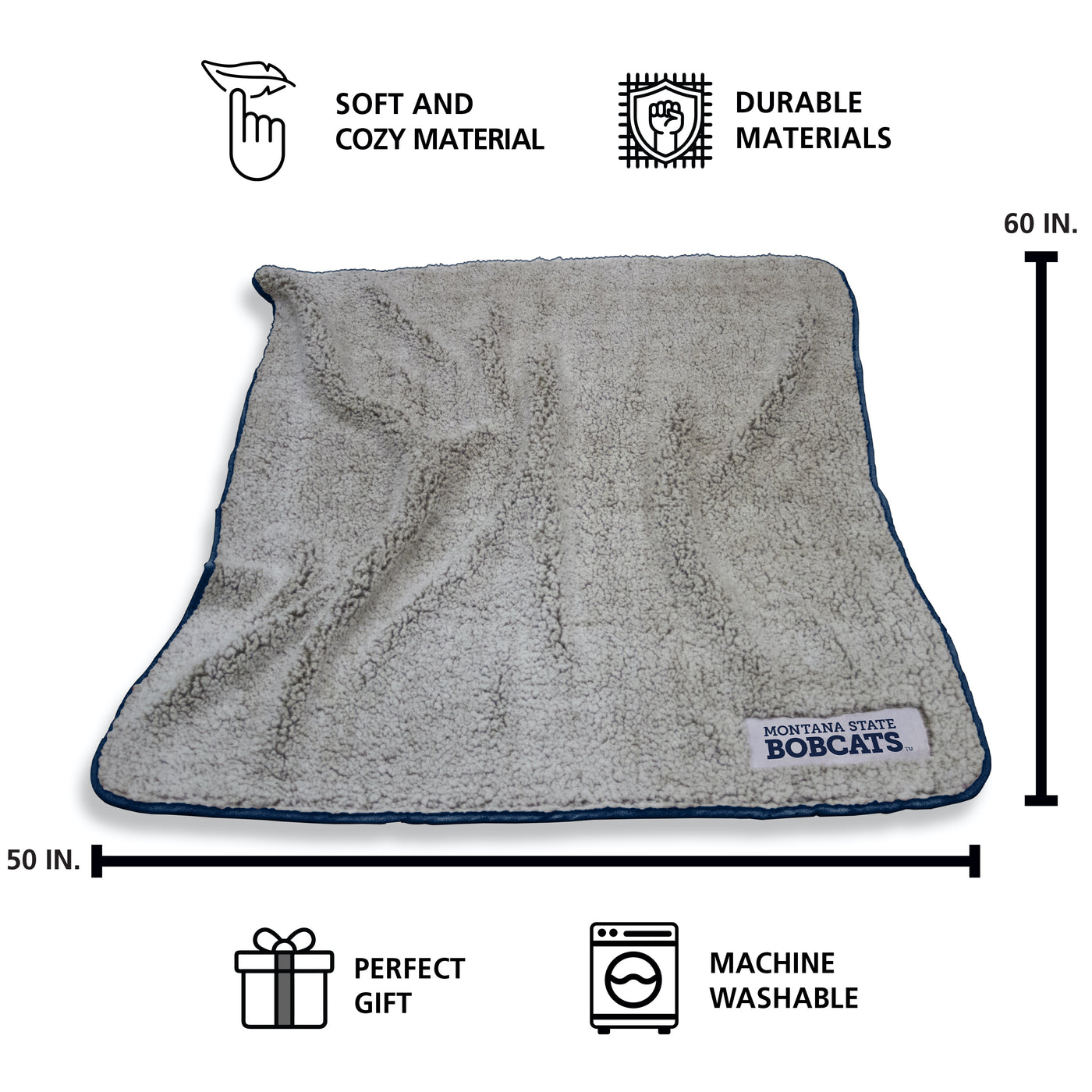 Montana State Frosty Fleece - Logo Brands