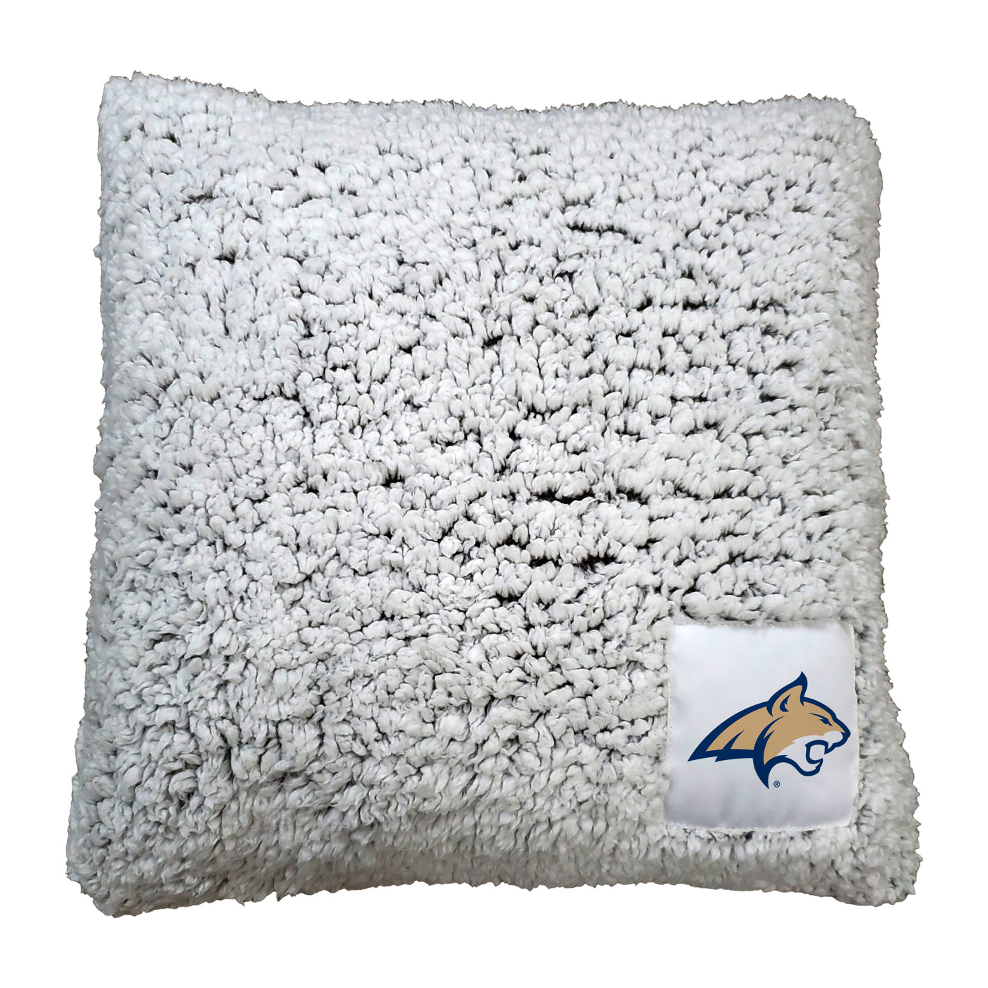 Montana State Frosty Throw Pillow