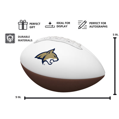 Montana State Mini Autograph Football