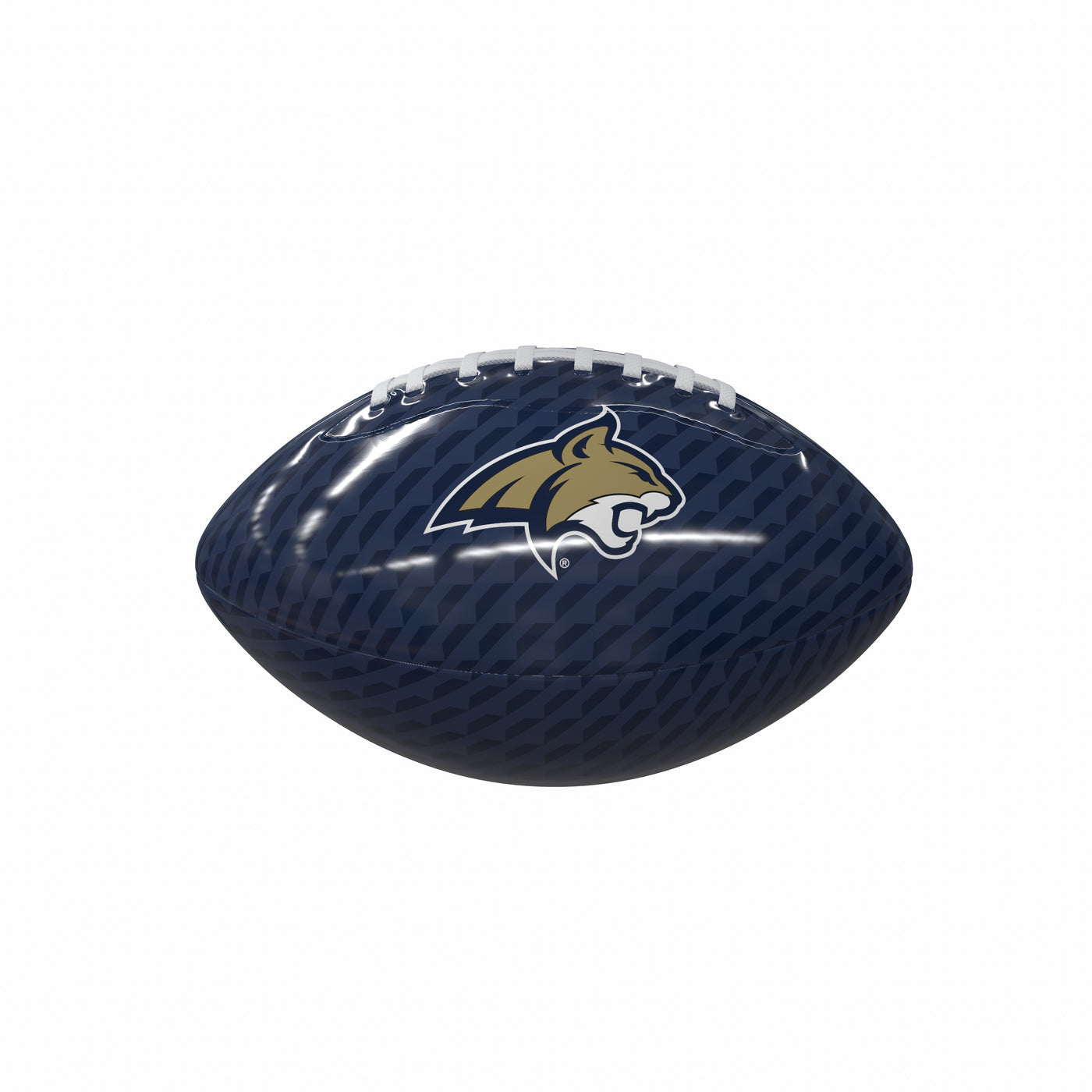 Montana State Carbon Fiber Mini Size Glossy Football