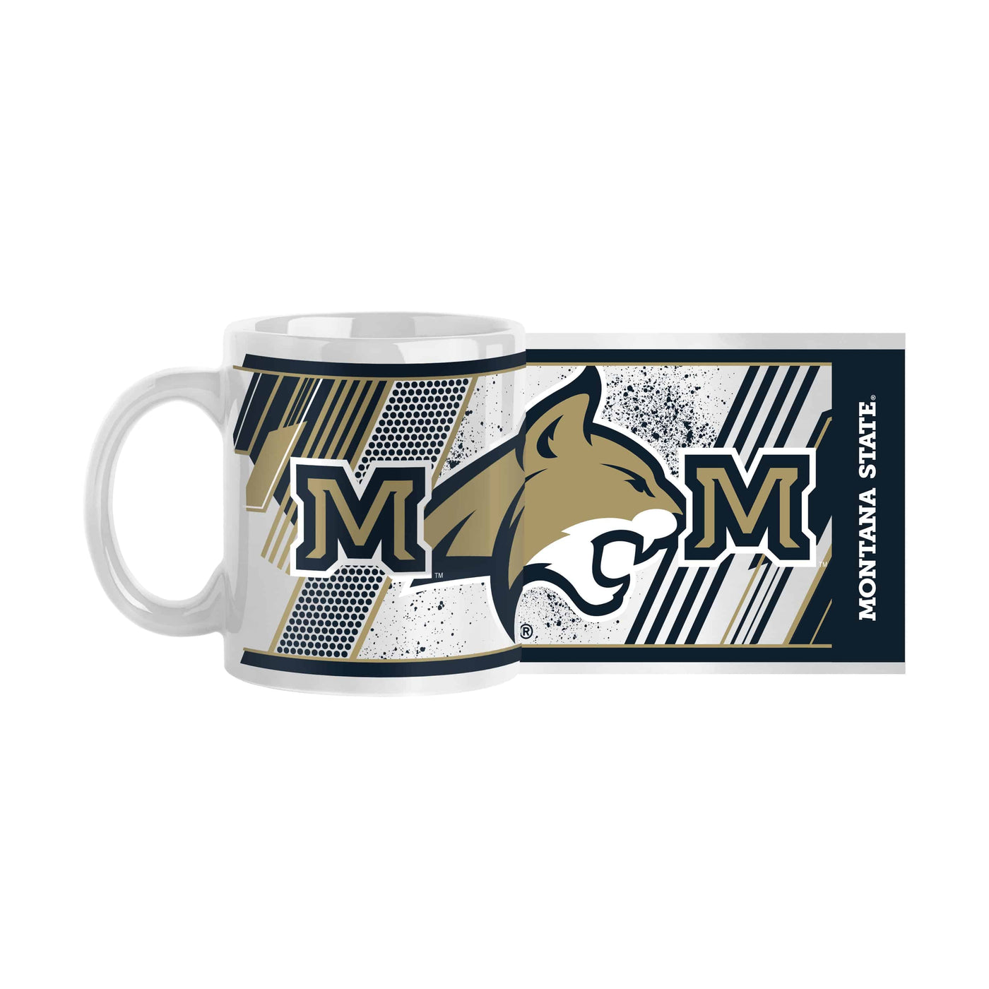 Montana State 11oz Splatter Sublimated Mug