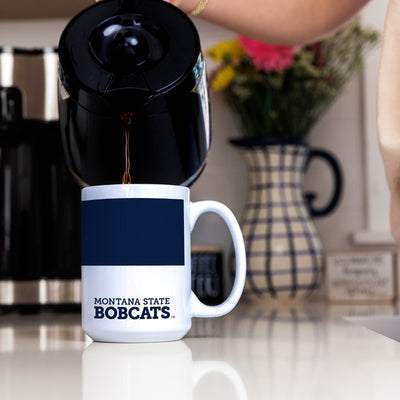 Montana State 15oz Colorblock Sublimated Mug