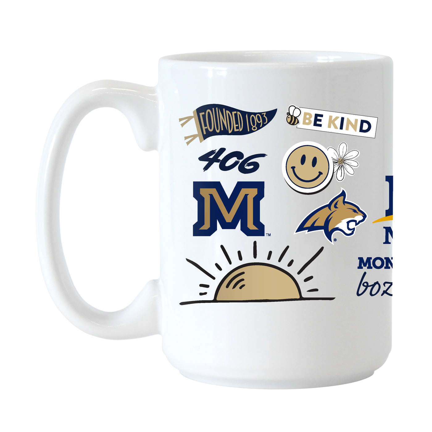 Montana State 15oz Native Sublimated Mug
