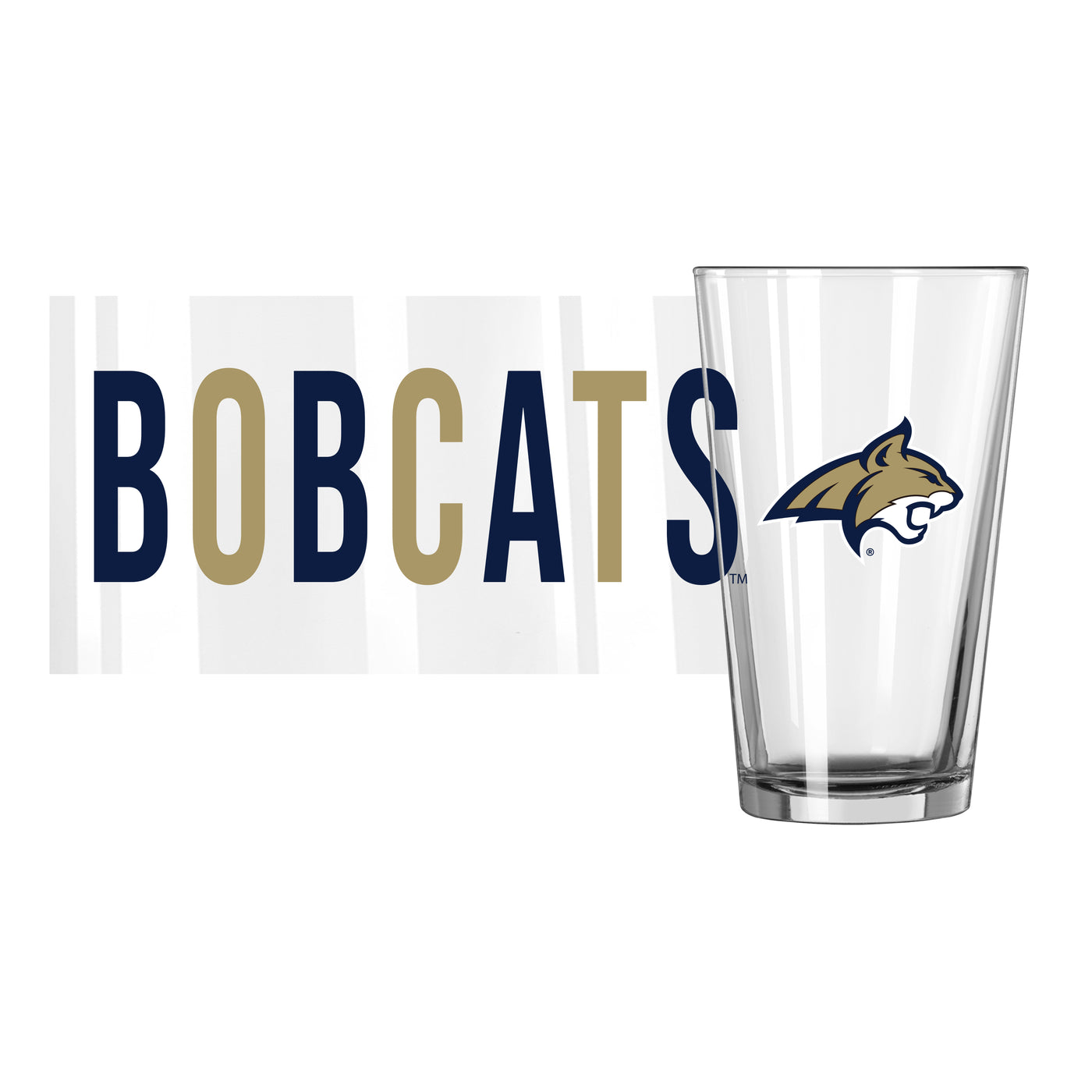 Montana State 16oz Overtime Pint Glass