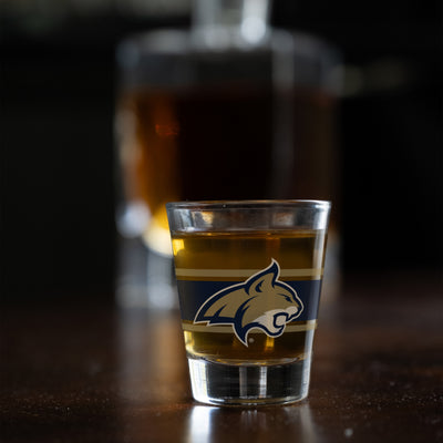 Montana State 2oz Stripe Shot Glass