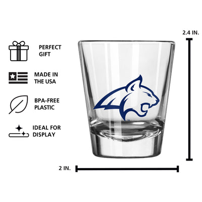 Montana State 2oz Gameday Shot Glass