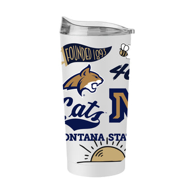 Montana State 20oz Native Powder Coat Tumbler