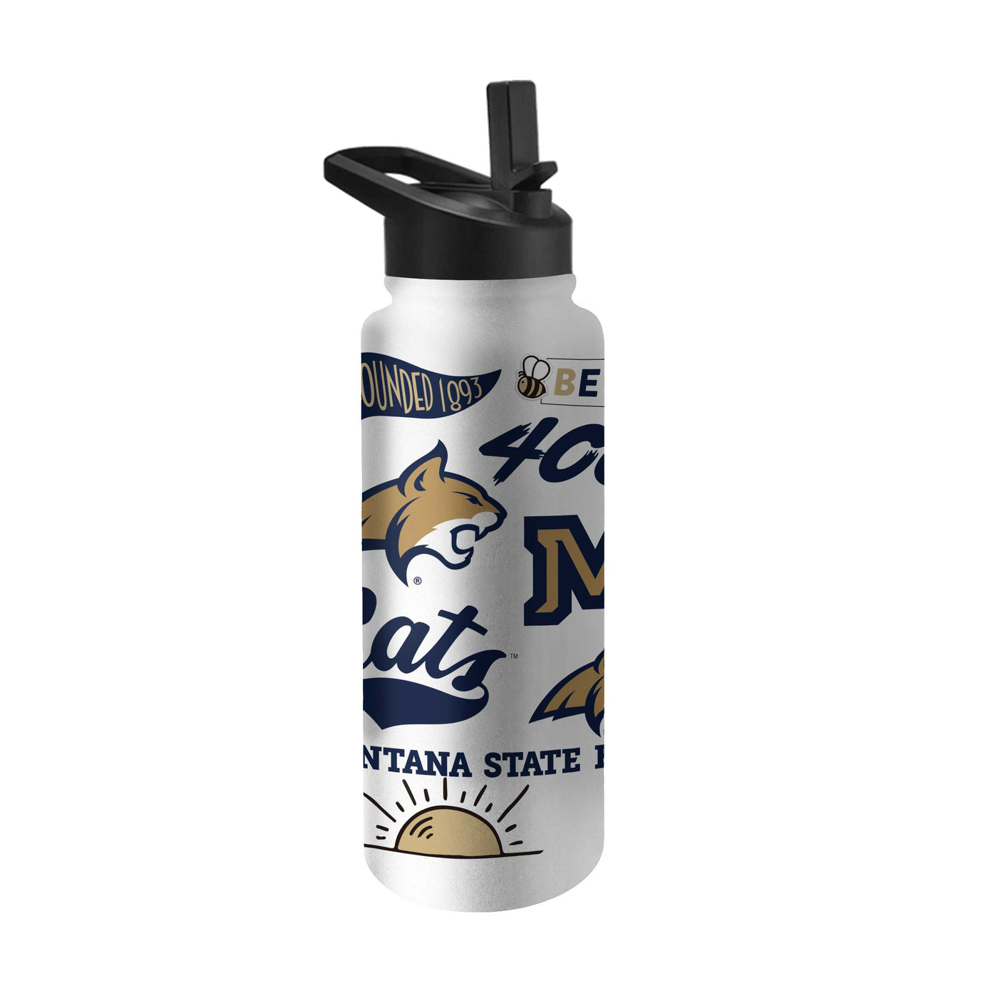 Montana State 34oz Native Quencher Bottle