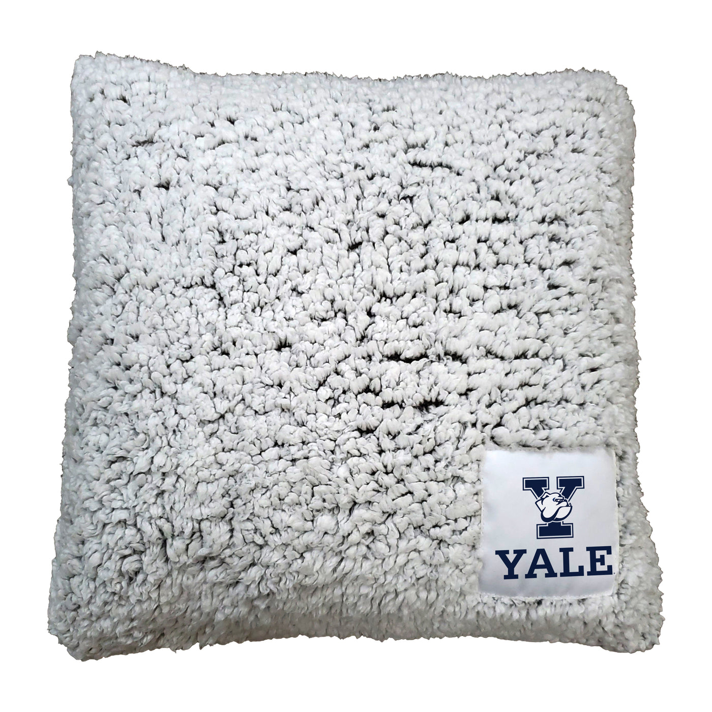Yale Campus Colors Frosty Throw Pillow