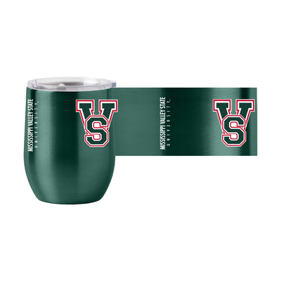 Miss Valley St 16oz Gameday Stainless Curved Beverage