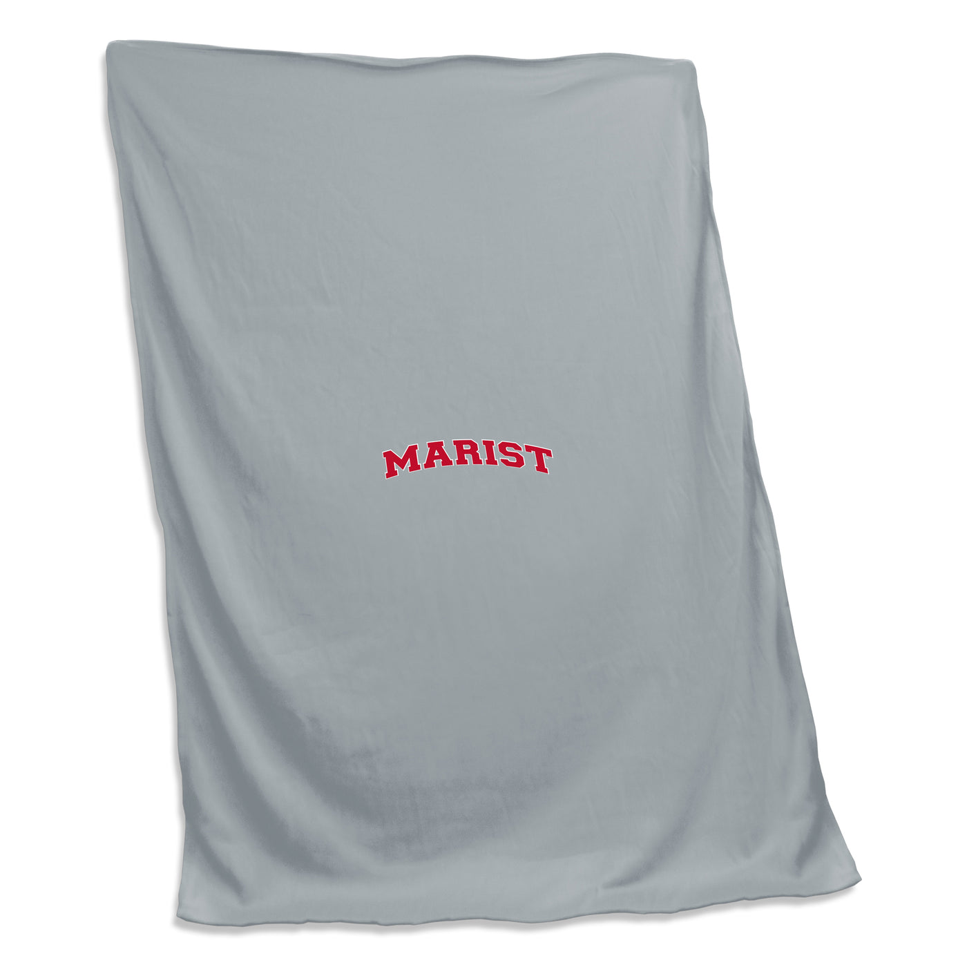 Marist College Gray Sweatshirt Blanket (Screened)