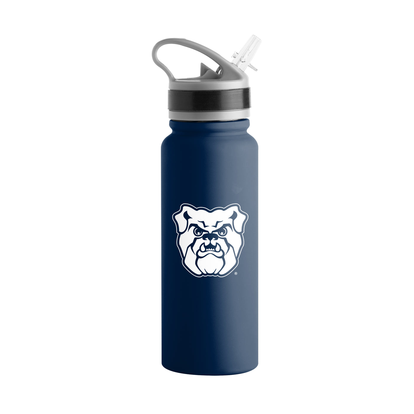 Butler 25oz Campus Color Letterman Stainless Single Wall Flip Top Bottle