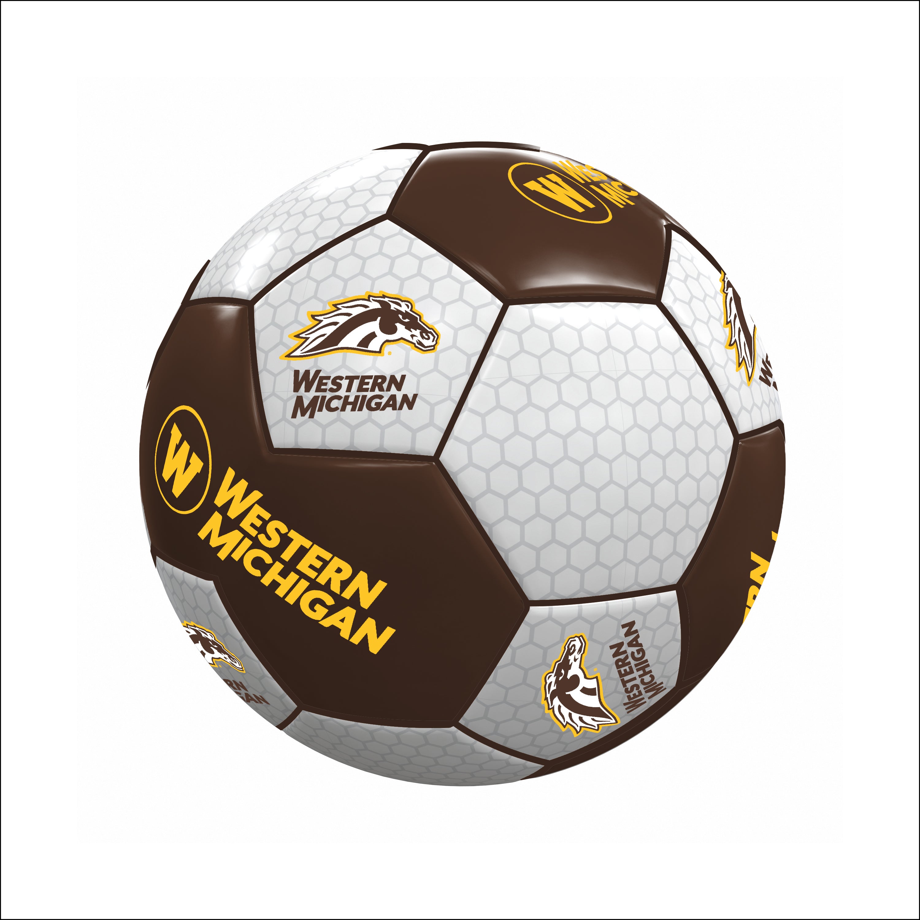 Western Michigan Mini Soccer Ball | Logo Brands