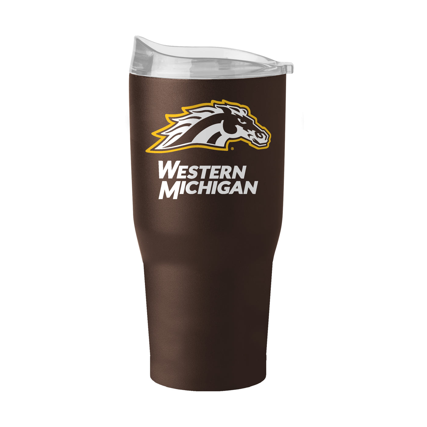 Western Michigan 30oz Flipside Powder Coat Tumbler