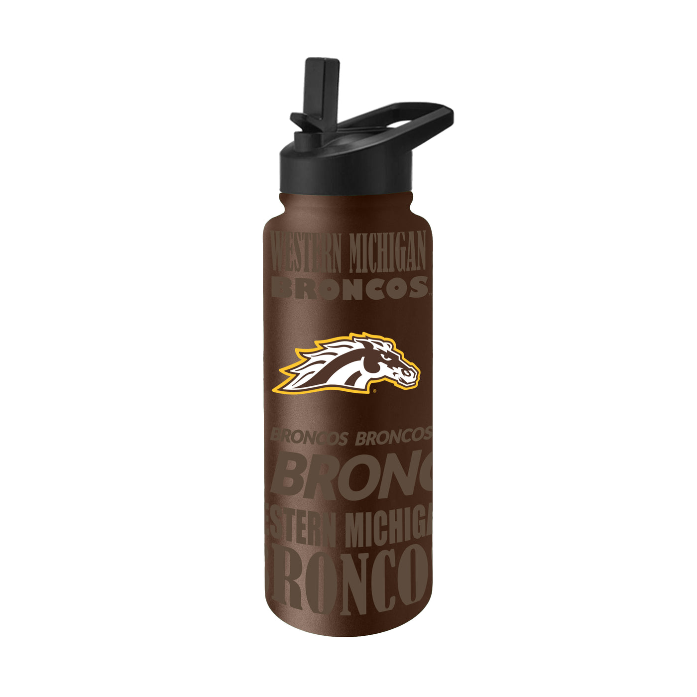 Western Michigan 34oz Replay Quencher Bottle