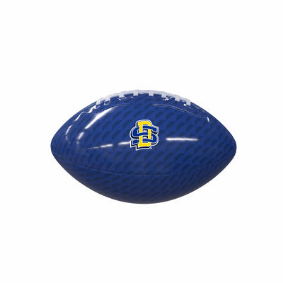 South Dakota State Carbon Fiber Mini Size Glossy Football