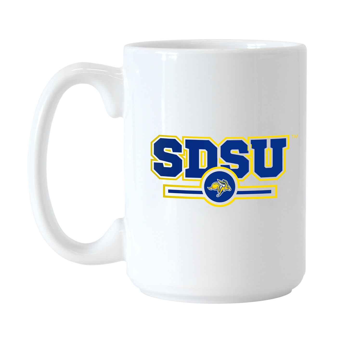 SD State Letterman 15oz Sublimated Mug