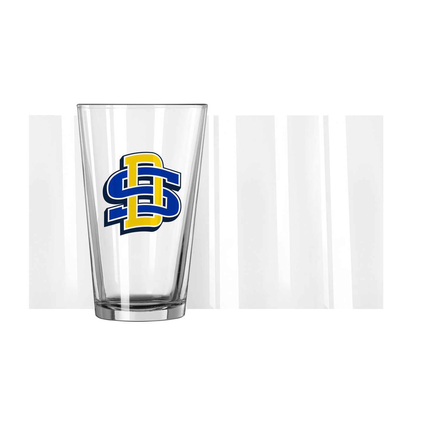 South Dakota State 16oz Logo Pint Glass