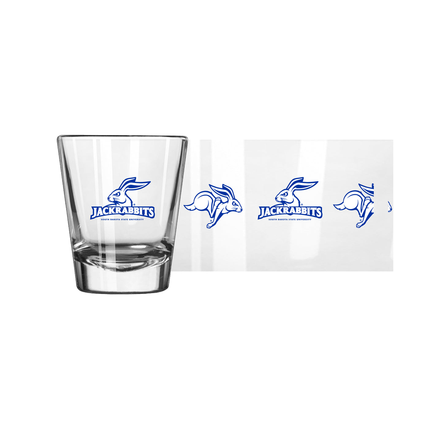South Dakota State 2oz Gameday Shot Glass