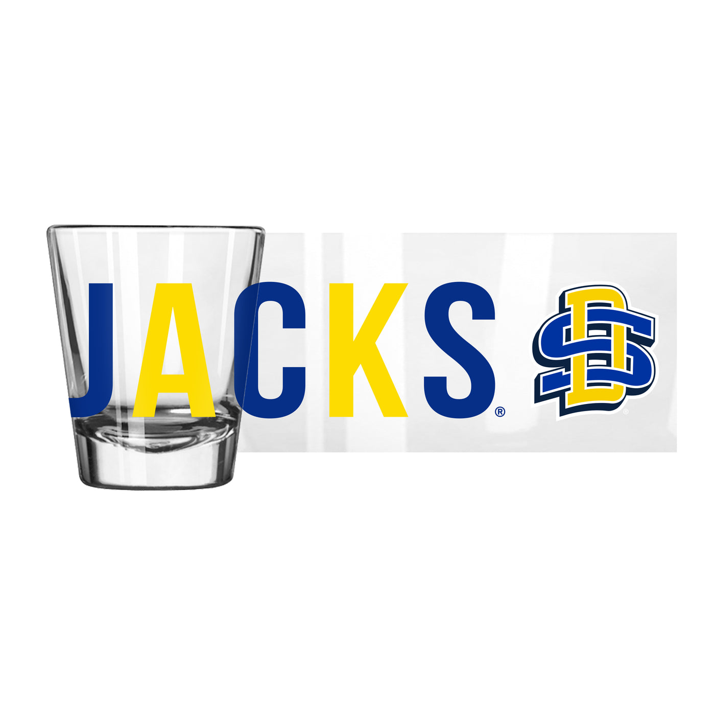 South Dakota State 2oz Overtime Shot Glass