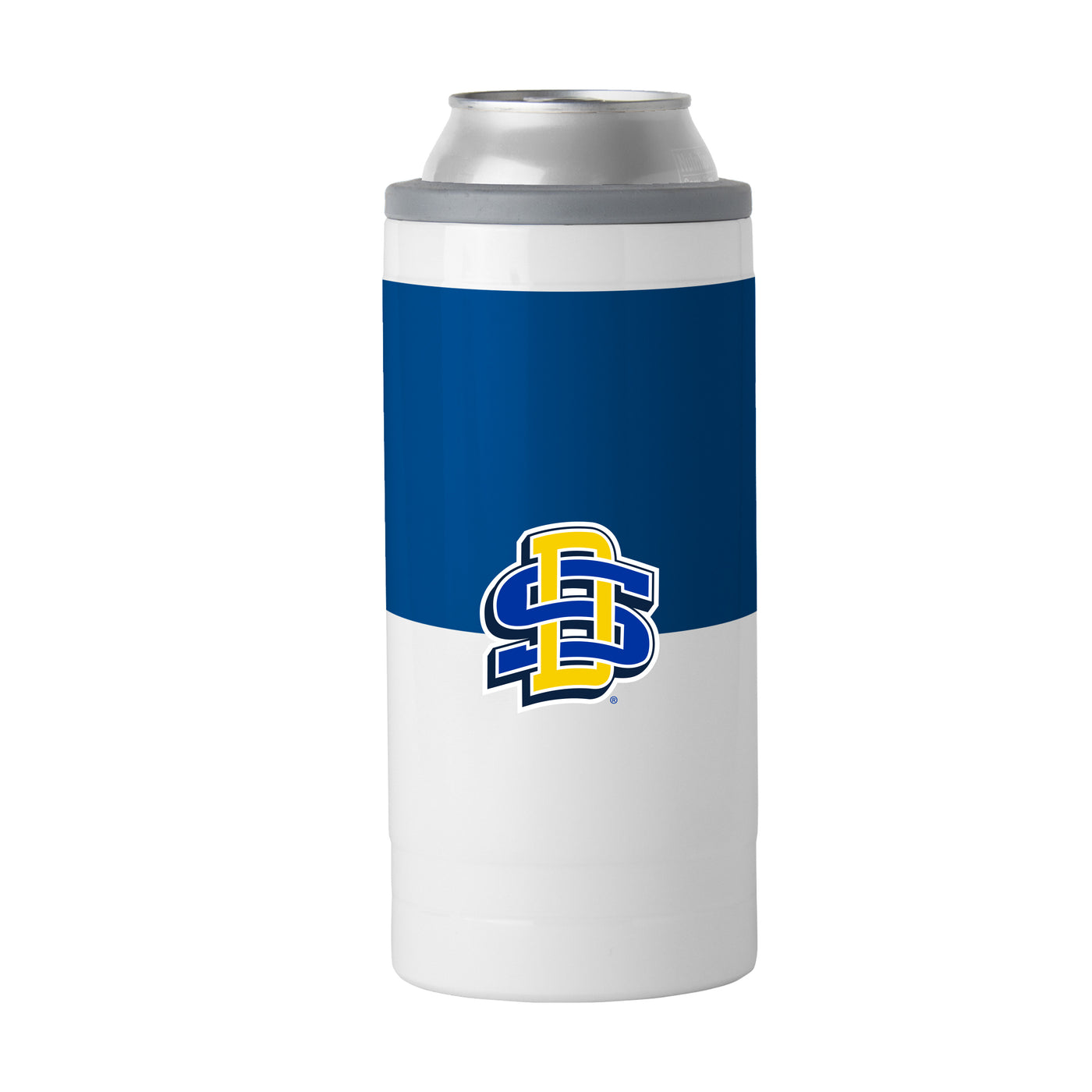 SD State 12oz Slim Can Coolie
