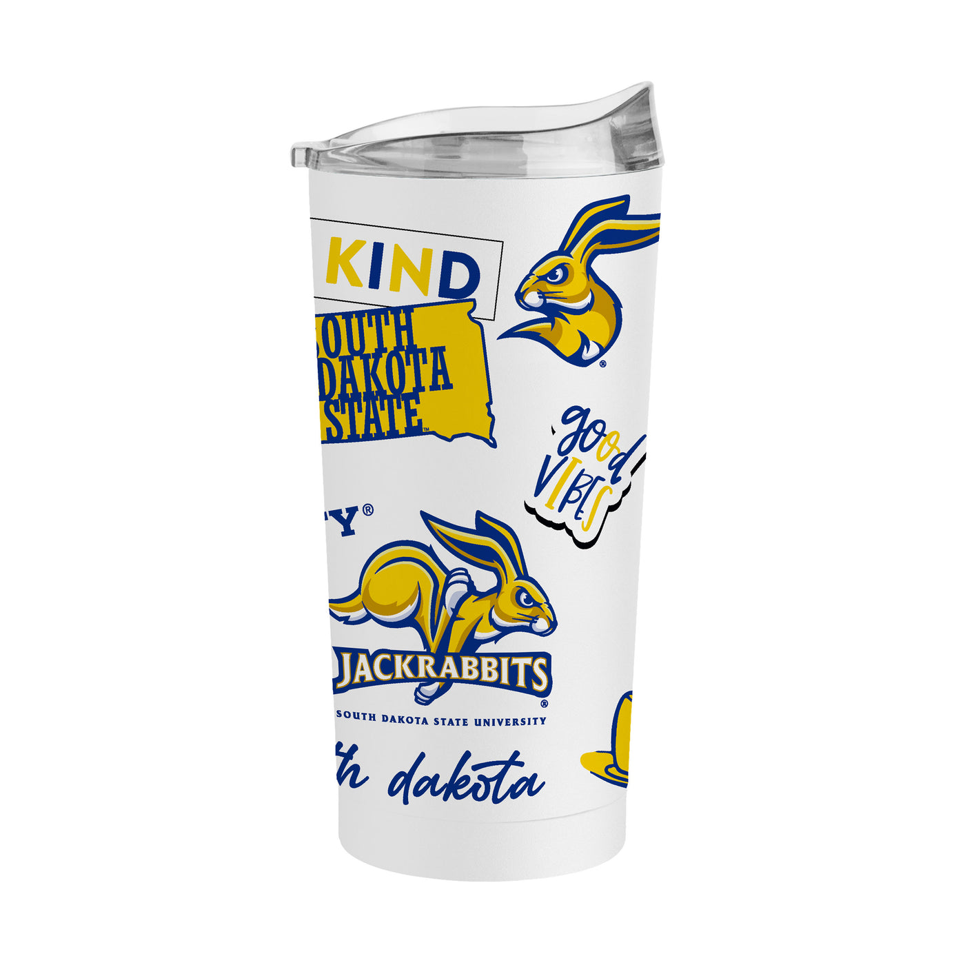 South Dakota State 20oz Native Powder Coat Tumbler