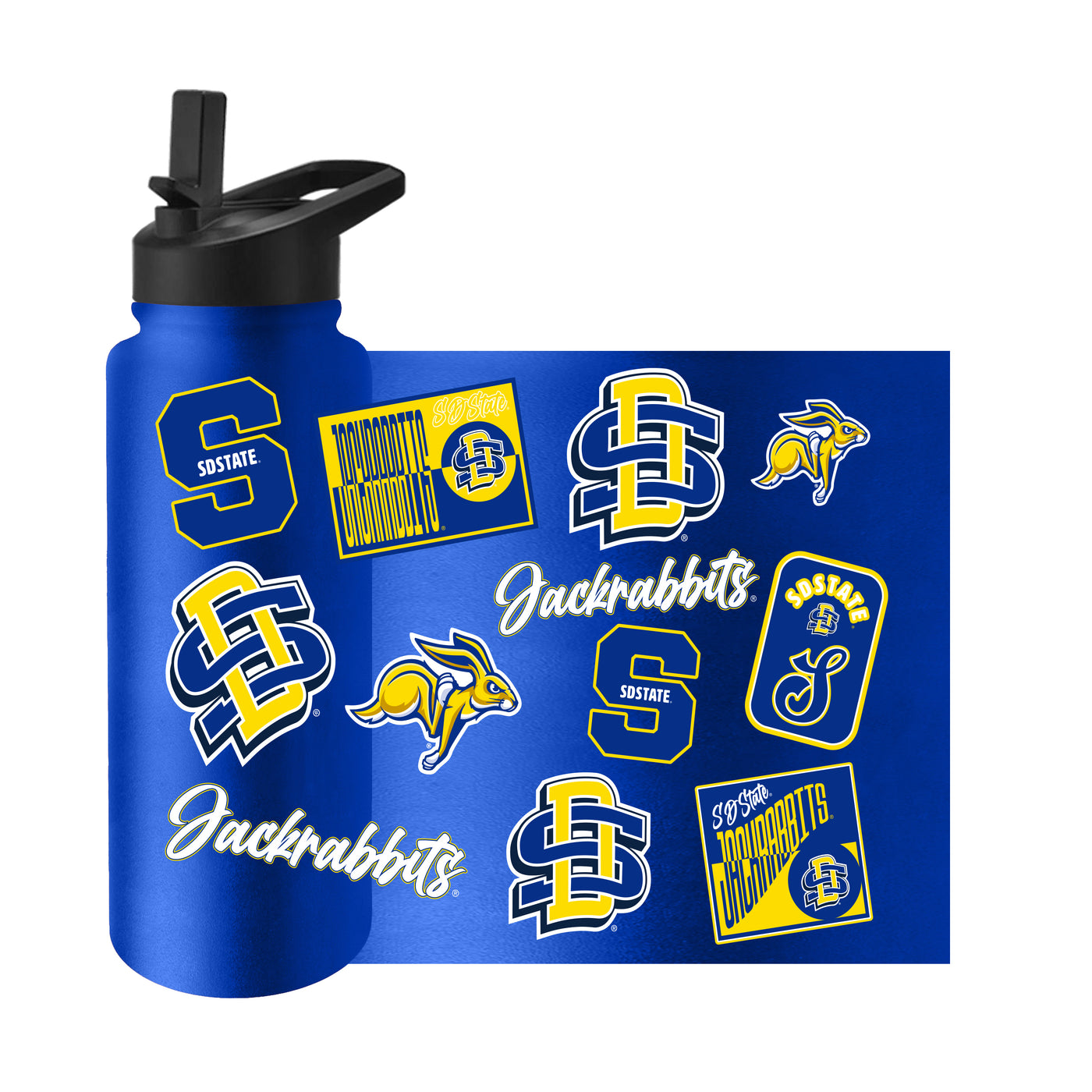 South Dakota State 34oz Dreamweave Quencher Bottle