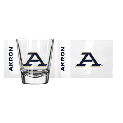 Akron 2oz Gameday Shot Glass - Logo Brands