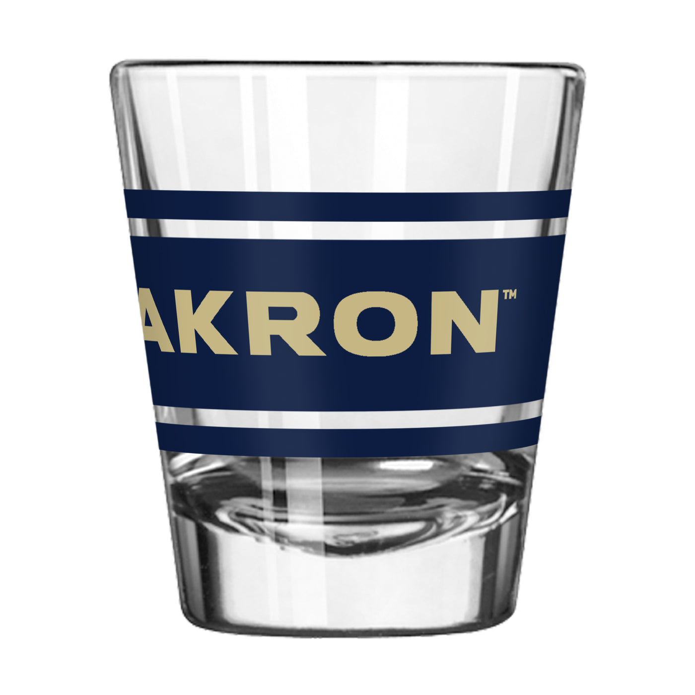 Akron 2oz Stripe Shot Glass