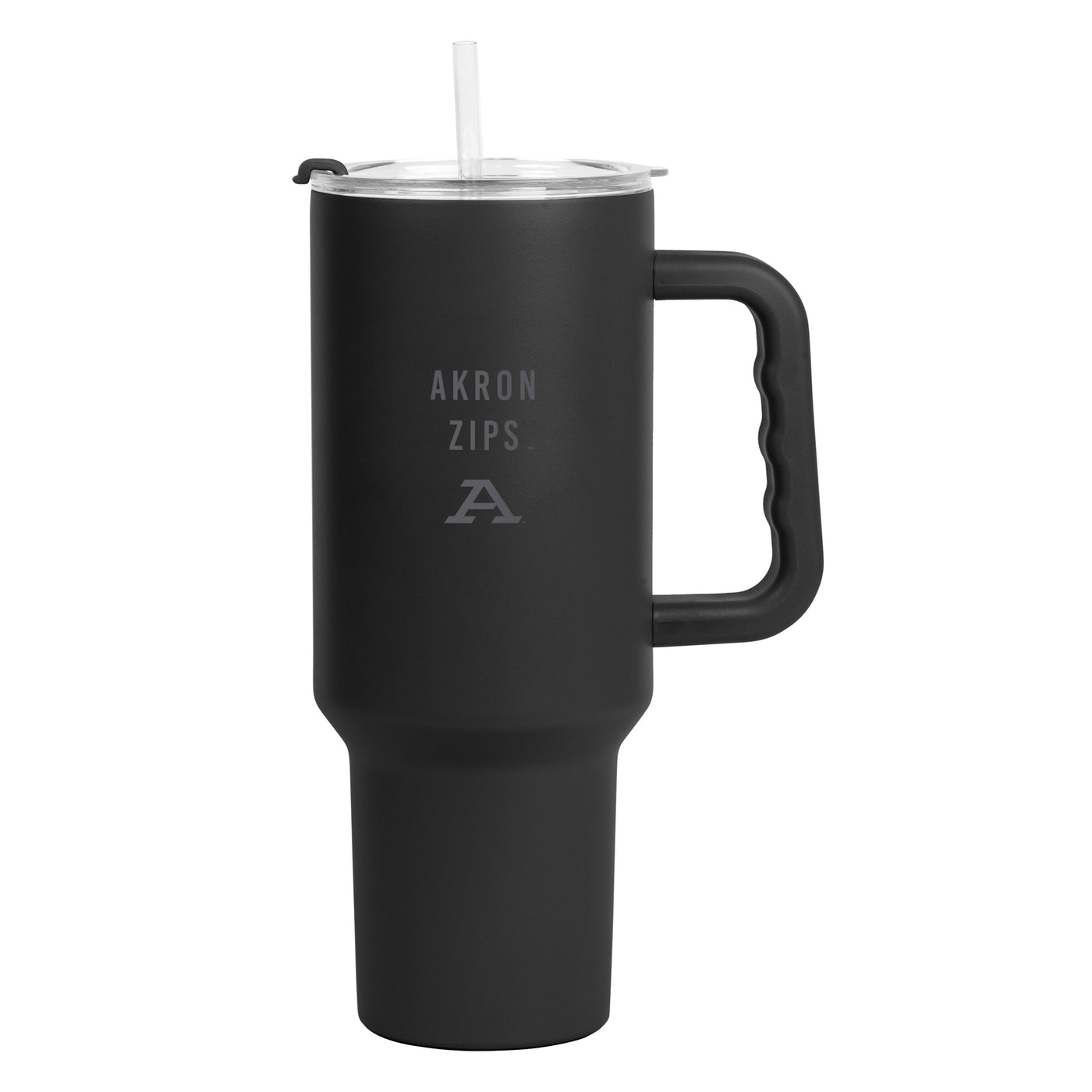 Akron 40oz Black Tonal Powder Coat Tumbler