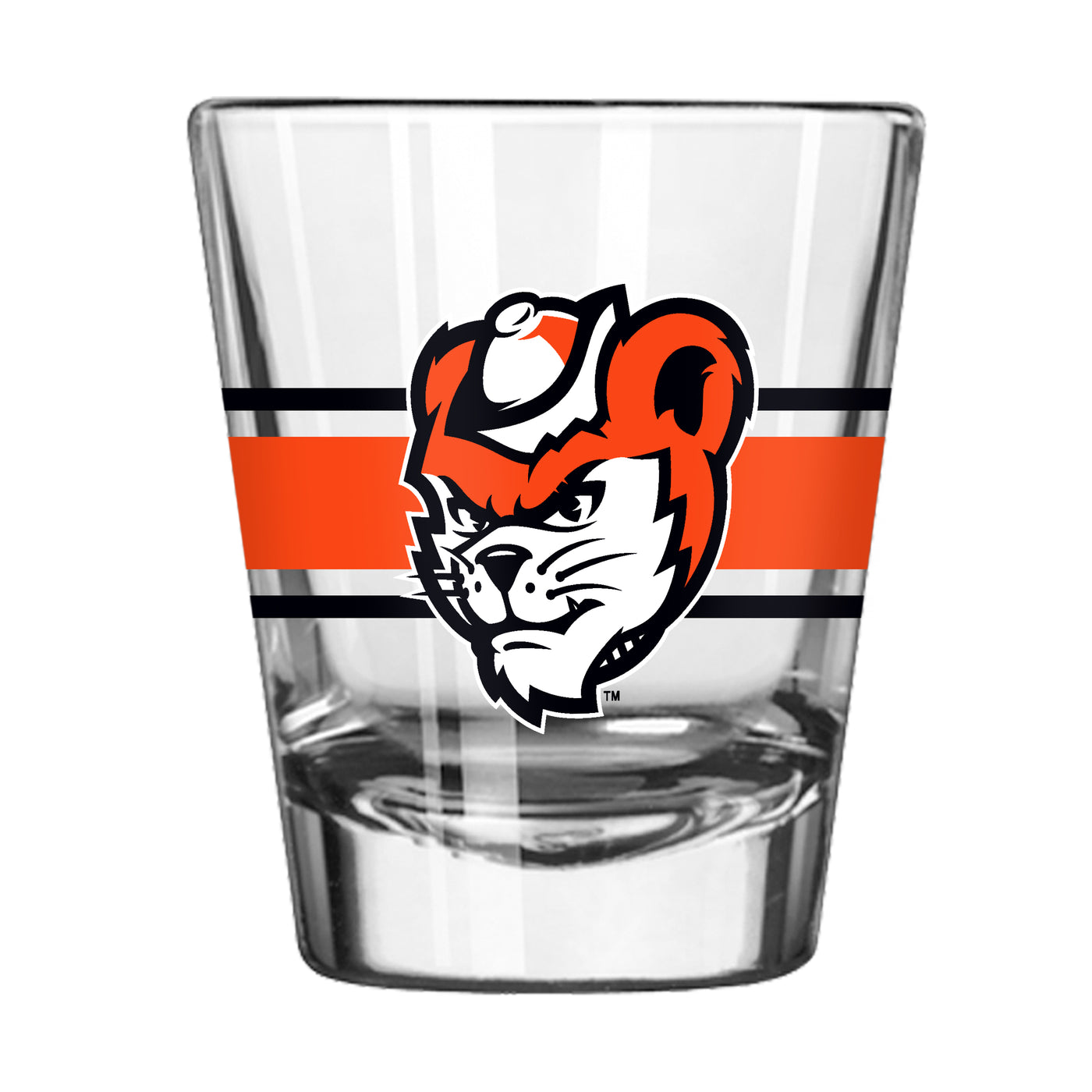 Sam Houston State 2oz Stripe Shot Glass