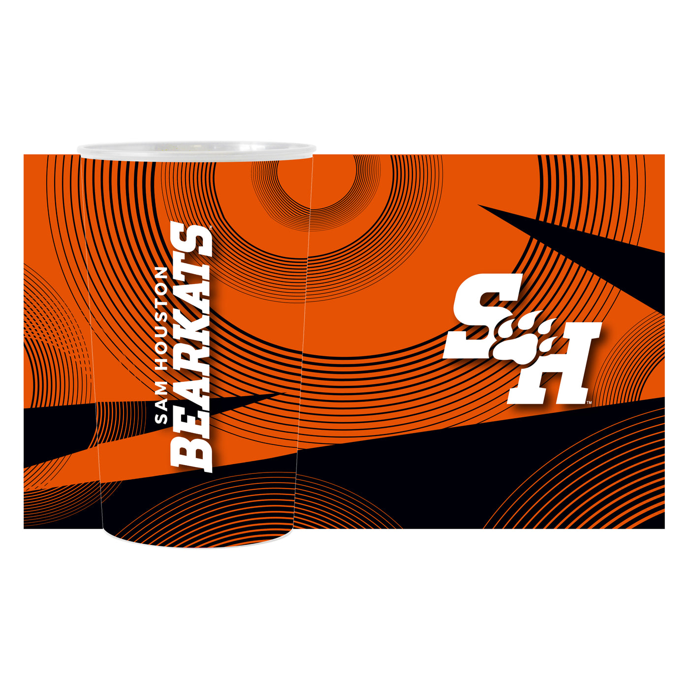 Sam Houston State Geometric Hardwall Cup 4 Pack