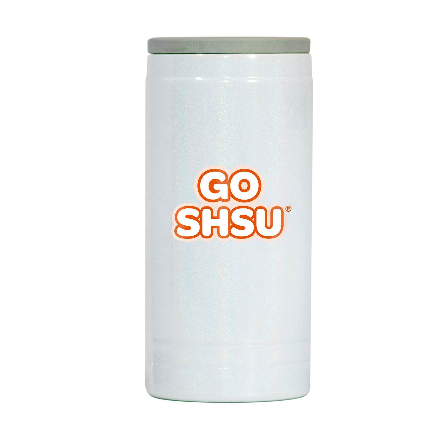 Sam Houston State 12oz Bubble Iridescent Slim Coolie