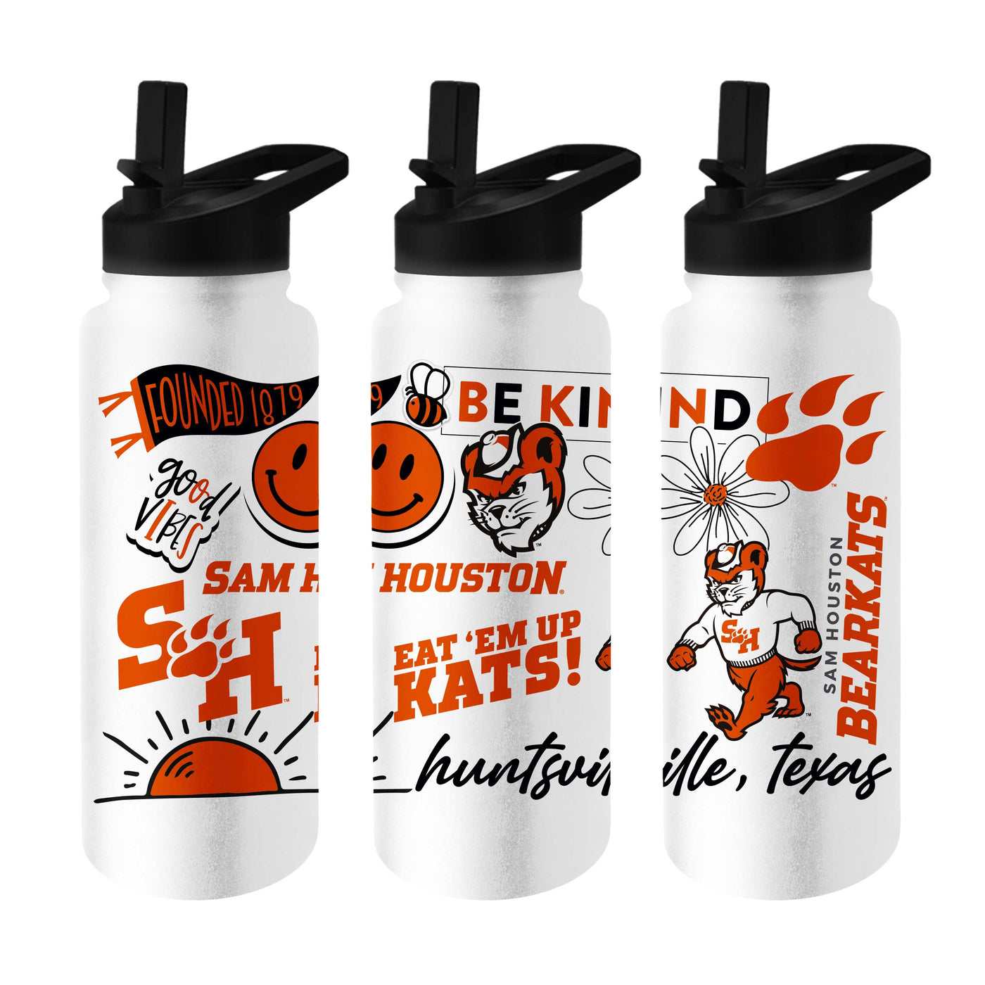 Sam Houston State 34oz Native Quencher Bottle