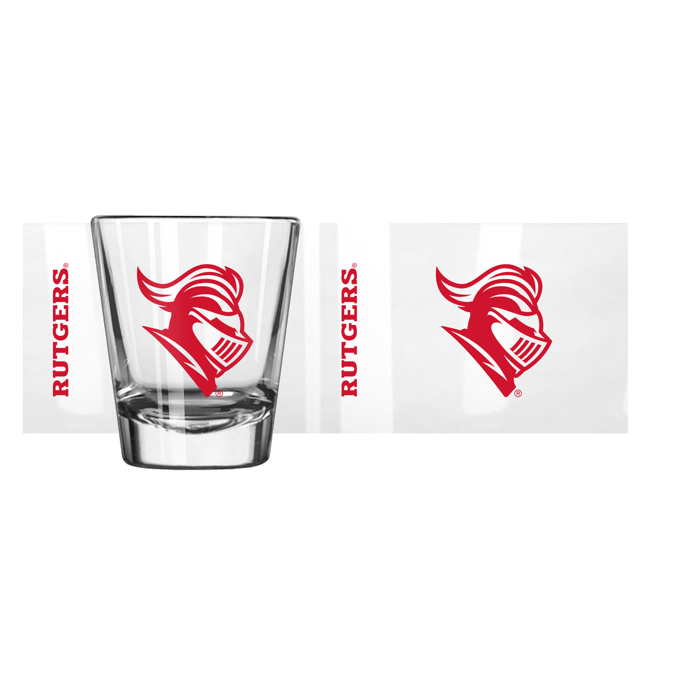Rutgers 2oz Gameday Shot Glass - Logo Brands