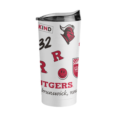 Rutgers 20oz Native Powder Coat Tumbler