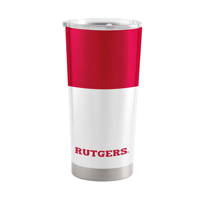 Rutgers 20oz Colorblock Stainless Tumbler