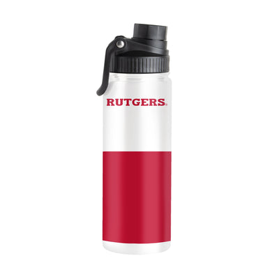 Rutgers 21oz Colorblock Twist Top Water Bottle