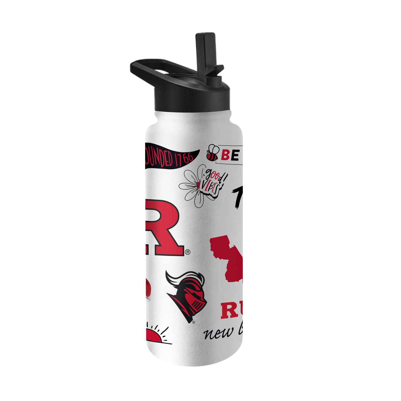 Rutgers 34oz Native Quencher Bottle