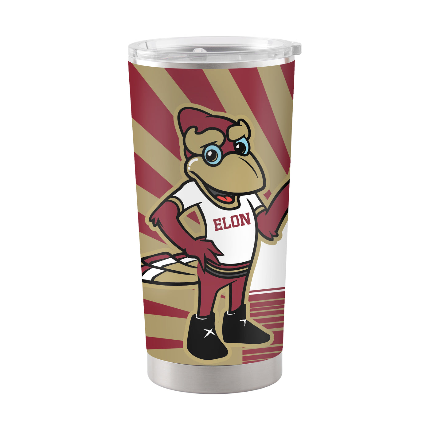 Elon 20oz Mascot Stainless Tumbler
